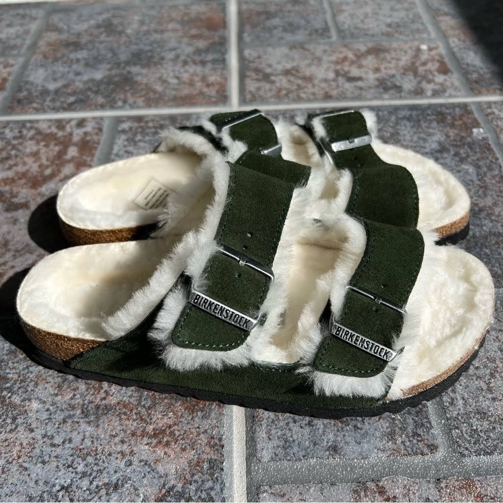 Arizona Shearling Birkenstocks